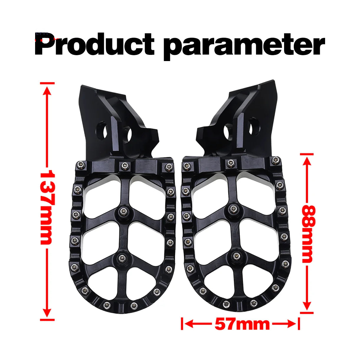 Footrest Foot Pegs Footpegs Rests Pedals For Sur-Ron Surron Ultrabee Ultra Bee Off-Road Electric Vehicle Dirt Bike Parts 2023 VolRides