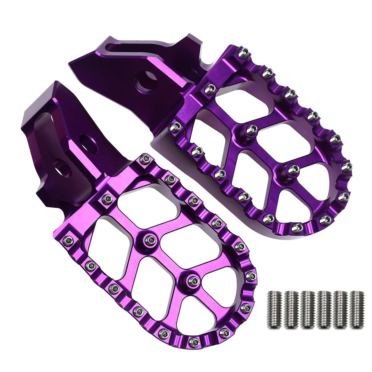 Footrest Foot Pegs Footpegs Rests Pedals For Sur-Ron Surron Ultrabee Ultra Bee Off-Road Electric Vehicle Dirt Bike Parts 2023 VolRides