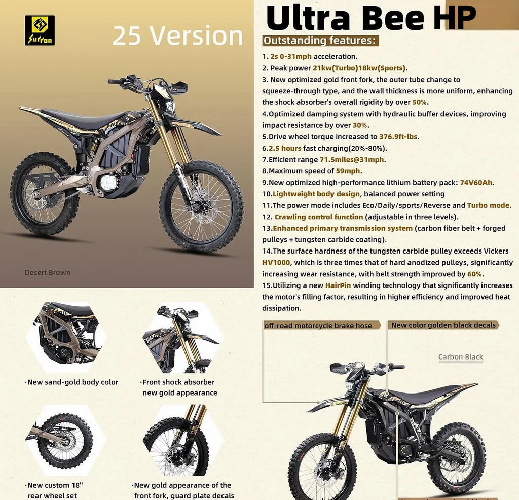 2025 Surron Ultra bee